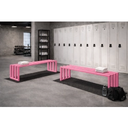 Ławka Metalowa Loft LM-103 Kolor Różowy  Rozmiary od 50 cm do 200 cm